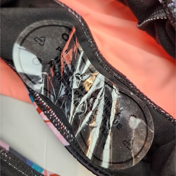 New Tempt Me Tankini 2 Piece Swimsuit Floral Print Tangerine Bathing Suit Size M - Picture 6 of 11